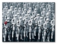 Gwiezdne Wojny Star Wars Episode VII (Stormtrooper Army) - obraz na płótnie 80x60 cm