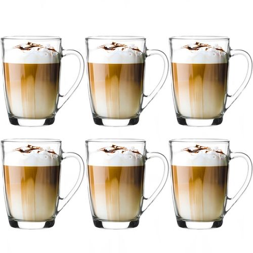 6x szklanki kubki z uchem do kawy latte herbaty Ala 300ml na Arena.pl