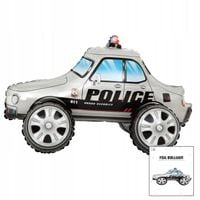 BALON FOLIOWY SAMOCHÓD POLICJA DEKORACJA URODZINOWA NA PRZYJĘCIE 3D