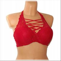 Biustonosz push up VALEGE LINGERIE Atomic czerwony w rozmiarze 70B