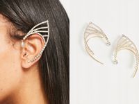 DESIGN Halloween Nausznice kształt elfiego ucha