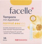 FACELLE TAMPONY HIGIENICZNE Z APLIKATOREM NORMAL 16 SZT