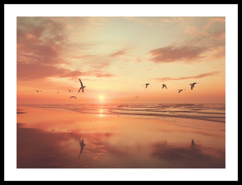 Plakat 55x40cm Spokojna Przystań zdjęcie 3