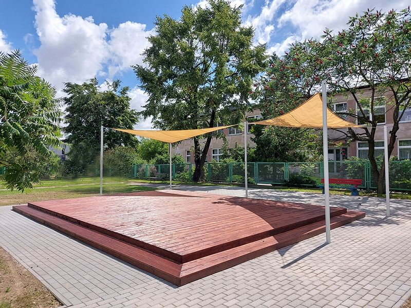 ŻAGIEL PRZECIWSŁONECZNY OGRODOWY HDPE 6X6X6 zdjęcie 6