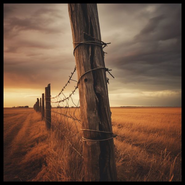 Plakat 50x50cm Zachód na Pograniczu zdjęcie 2