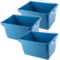 WIADRO MALARSKIE WIADERKO Z UCHWYTEM 12LITRÓW 3SZT