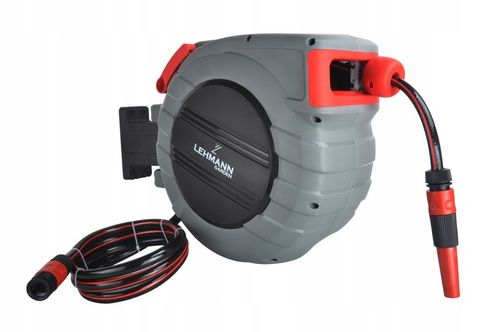 BĘBEN ZWIJACZ NA WĄŻ OGRODOWY AUTOMATYCZNY MOCNY 3/4 1/2 16,5 m na Arena.pl