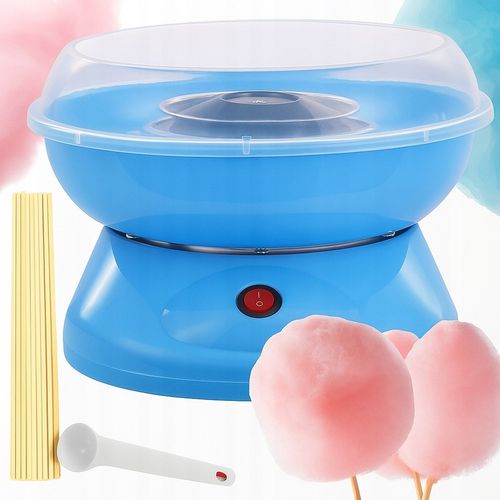 MASZYNA URZĄDZENIE DO WATY CUKROWEJ DLA DZIECI + AKCESORIA MIARKA PATYCZKI na Arena.pl