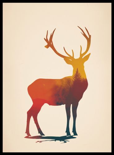 Plakat 40x55cm Światło Leśnego Monarchy na Arena.pl