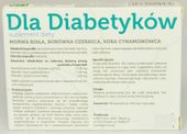 DLA DIABETYKÓW Morwa Biała - Borówka Czernica - Kora Cynamonowca  48 Kapsułek