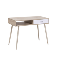 Biurko 100 x 48 cm jasne drewno DEORA