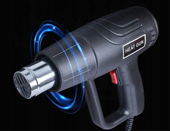 OPALARKA ELEKTRYCZNA 2000W REGULACJA 230V 2 BIEGI 100-600°C MOCNA + 4 zdjęcie 9