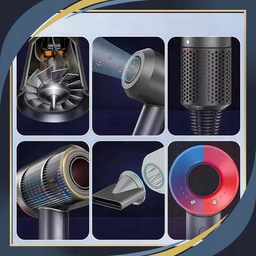 Suszarka Do Włosów Z DYFUZOREM Jonizacją Prezent Cicha Końcówki 5w1 na Arena.pl