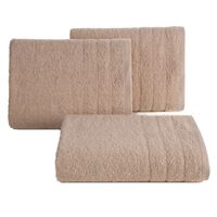 Ręcznik 50x90 cm Reni beżowy frotte 500 GSM trwały i elegancki