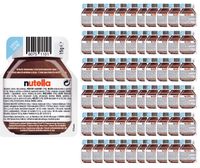Nutella Krem do smarowania z orzechami laskowymi i kakao 15 g x 60 sztuk