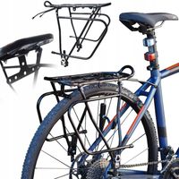 Bagażnik rowerowy pod sakwy torby Veloxo LoadRack czarny alu pod tarczę