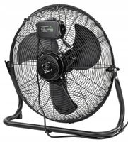 WENTYLATOR PODŁOGOWY PRZEMYSŁOWY WIATRAK BIUROWY MOCNY 45CM PRZENOŚNY 100W