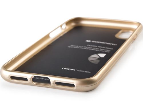 JELLY CASE MERCURY APPLE Apple iPhone X - GOLD na Arena.pl