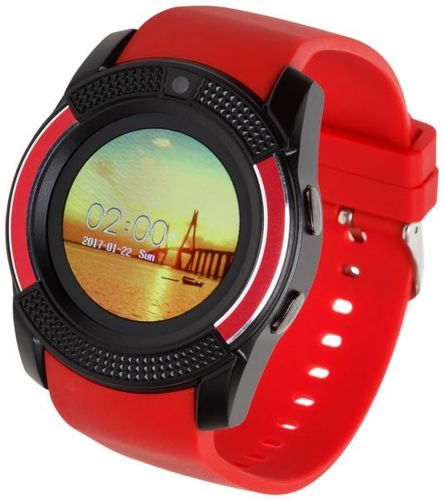 Smartwatch Garett G11 czerwony na Arena.pl