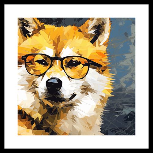 Plakat 40x40cm Intelektualny Psiak na Arena.pl