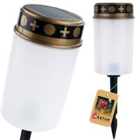 tg80339-1 znicz solarny led lampion na grób statuetka na cmentarz