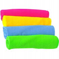 4x ZESTAW ŚCIERKA ŚCIERECZKA MIĘKKA SZMATKA Z MIKROFIBRY MIĘKKIE 30x30 CM