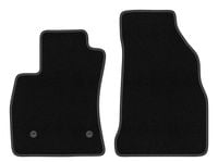 Dywaniki przednie welurowe czarne do: Fiat Doblo III 2021- kombivan