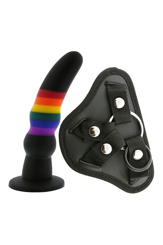 Strap-On Na Szelkach Z Silikonowym Dildo na Arena.pl