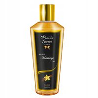 Gładki, jedwabisty olejek waniliowy do masażu.