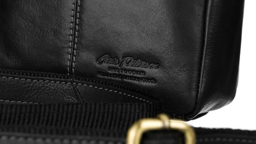 torba męska ze skóry naturalnej na ramię — peterson na Arena.pl