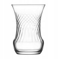 Komplet 6 Tureckich Szklanek do Herbaty LAV INCI Tulipanki 105ml