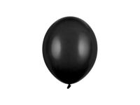 Balony pastelowe czarne strong, 23 cm 100 szt.