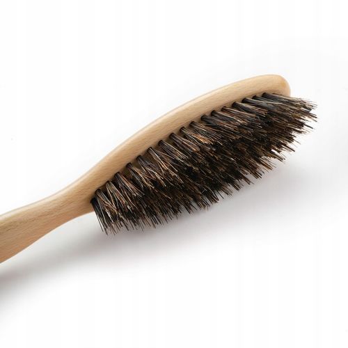 Szczotka Do Włosów Z Dzika Mix Włosia Z Naturalnego Drewna Bukowego HHUUMM na Arena.pl