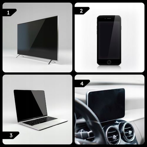 PŁYN DO CZYSZCZENIA EKRANÓW TV LCD LCD MONITORÓW ZESTAW Z MIKROFIBRĄ x3 na Arena.pl