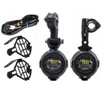 HALOGENY LED 9V - 30V LAMPY V-STORM BMW GS adv varradero 40W Z HOMOLOGACJĄ