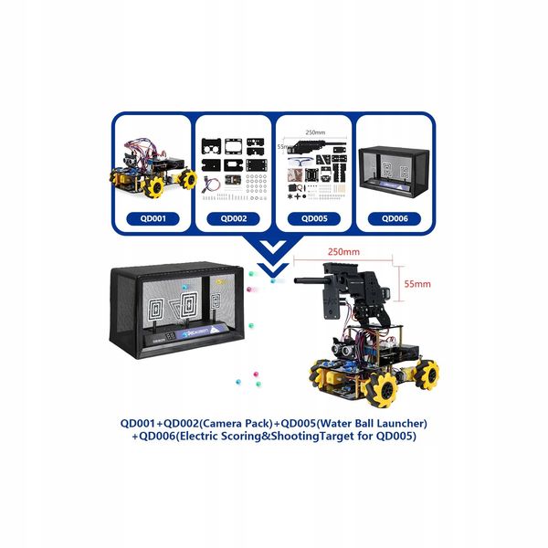 ACEBOTT QD006 Elektroniczny Cel Strzelecki do QD005 zdjęcie 6