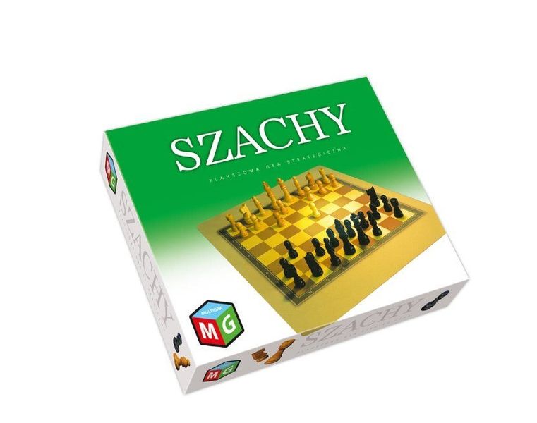 Szachy duże gra planszowa 5+ MULTIGRA zdjęcie 2