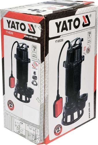 pompa do ścieków 750w z rozdrabniaczem - yt-85350 na Arena.pl