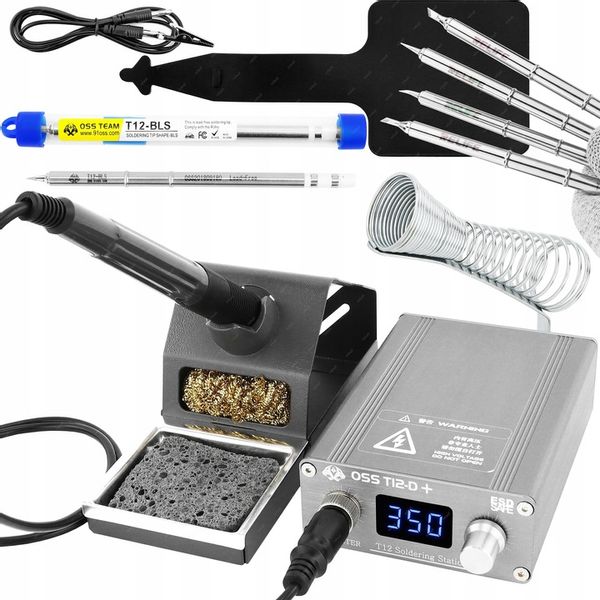 MOCNA STACJA LUTOWNICZA OSS TEAM T12-D+ 5 GROTÓW MODEL PODOBNY T12-X PLUS zdjęcie 1