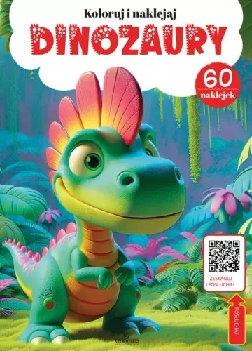Kolorowanka Z Kodem Qr. Dinozaury na Arena.pl