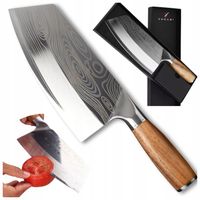 OSTRY TASAK KUCHENNY JAPOŃSKI NÓŻ SZEFA DO MIĘS RYB YUGAMI NA PREZENT