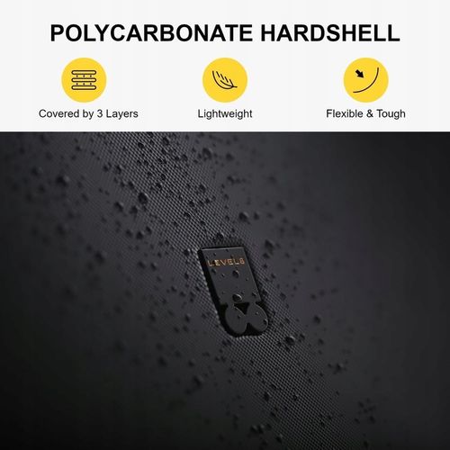 Level8 Walizka twarda średnia poliwęglan (polikarbonat) B07MXF4G8K 40 l na Arena.pl