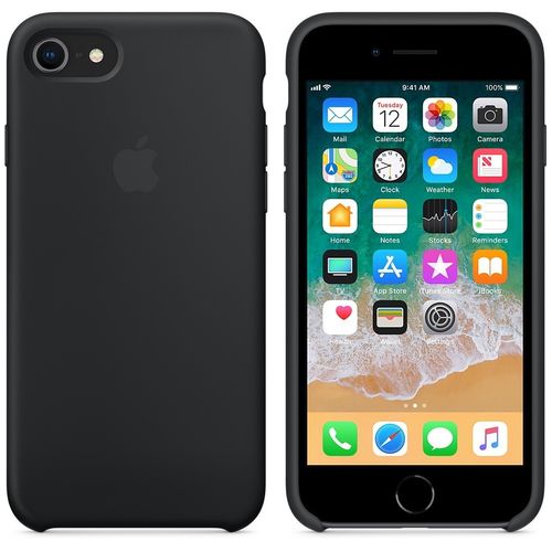 Apple iPhone 8 / 7 Silicone Case - Black na Arena.pl