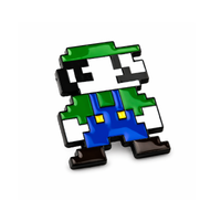 Luigi | 3 cm | Metal | Przypinka Gamingowa | Super Mario Bros