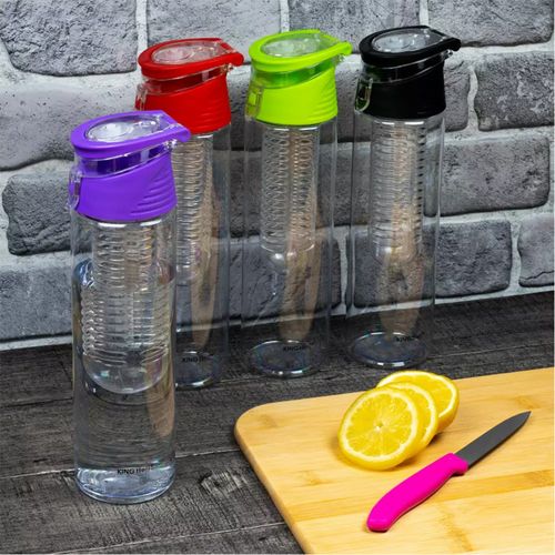 butelka bidon z wkładem na owoce 0.8l kinghoff kh-1192 na Arena.pl