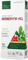 BERBERYNA HCL 500mg MEDICA HERBS GLUKOZA Wątroba Odchudzanie Cholesterol