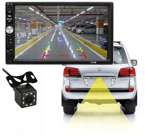 RADIO SAMOCHODOWE BLUETOOTH 2DIN 7 CALI Auta Samochodu KAMERA COFANIA na Arena.pl