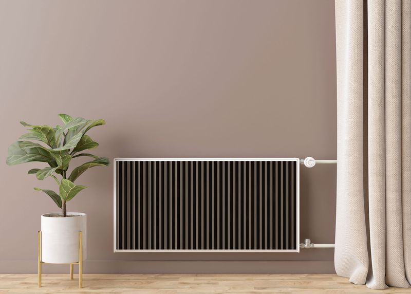 Mata MAGNETYCZNA Na Kaloryfer Imitacja Drewna LAMELE 3D 90cm x 60cm zdjęcie 7