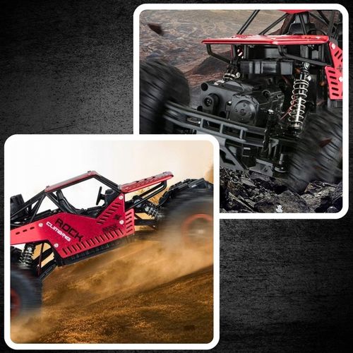 Samochód Zdalnie Sterowany Terenowy Duży 4x4 Auto Na Pilota Na Akumulator na Arena.pl