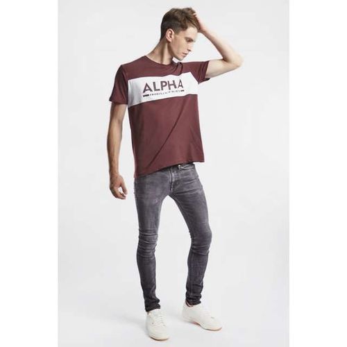 Alpha Industries ALPHA INLAY T 21 DEEP MAROON M na Arena.pl